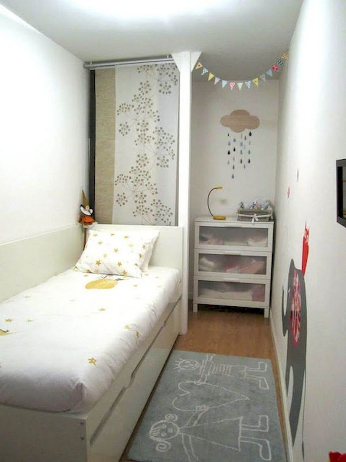 47 Ý tưởng thiết kế tuyệt vời cho phòng ngủ căn hộ nhỏ - VN THING