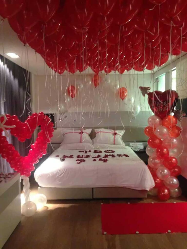 Trang trí phòng cưới bằng hoa hồng (30 ý tưởng) | VN THING