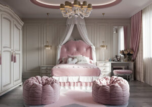 sơn phòng ngủ màu tím hồng (6)