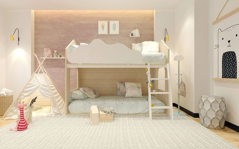 thiết kế giường tầng thông minh (5)