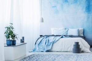 trang trí phòng ngủ màu xanh da trời (3)