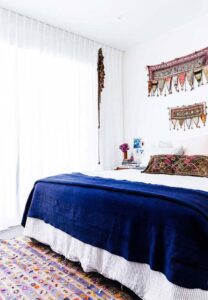 phòng ngủ phong cách bohemian đẹp, độc đáo (27)