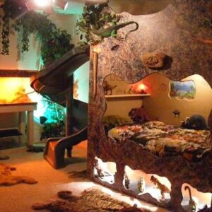 phòng ngủ trẻ em chủ đề rừng nhiệt đới (7)