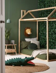 phòng ngủ trẻ em phong cách rừng rậm (8)