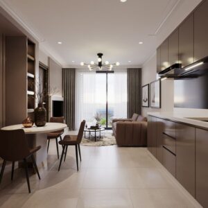 thiết kế nội thất chung cư 50m2 đẹp (3)