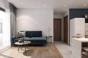 thiết kế nội thất chung cư 50m2 độc đáo (7)