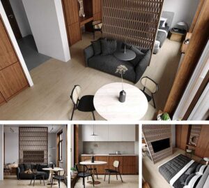 thiết kế căn hộ studio đẹp (7)