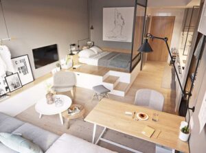 ý tưởng thiết kế căn hộ studio (7)