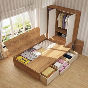 giường ngủ kết hợp tủ quần áo (4)