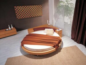 giường tròn trong thiết kế nội thất (1)