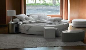 giường tròn trong thiết kế nội thất (10)