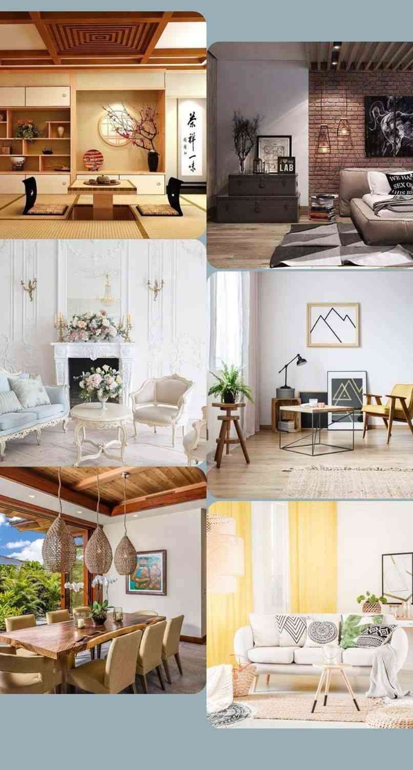 33 phong cách thiết kế nội thất