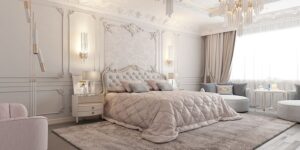 phòng ngủ đẹp cho nữ màu trắng đẹp (7)