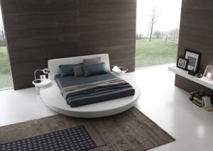 thiết kế giường tròn trong nội thất (1)
