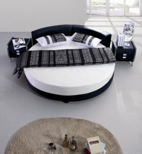 thiết kế giường tròn trong nội thất (7)