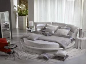 thiết kế giường tròn trong phòng ngủ (6)