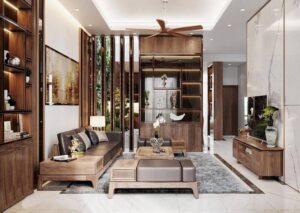 ưu và nhược điểm của việc trang trí phòng khách bằng gỗ tự nhiên (6)