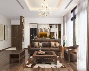 ý tưởng trang trí phòng khách bằng gỗ tự nhiên (2)