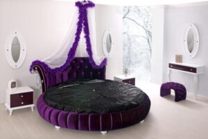 ý tưởng thiết kế giường tròn trong nội thất (5)