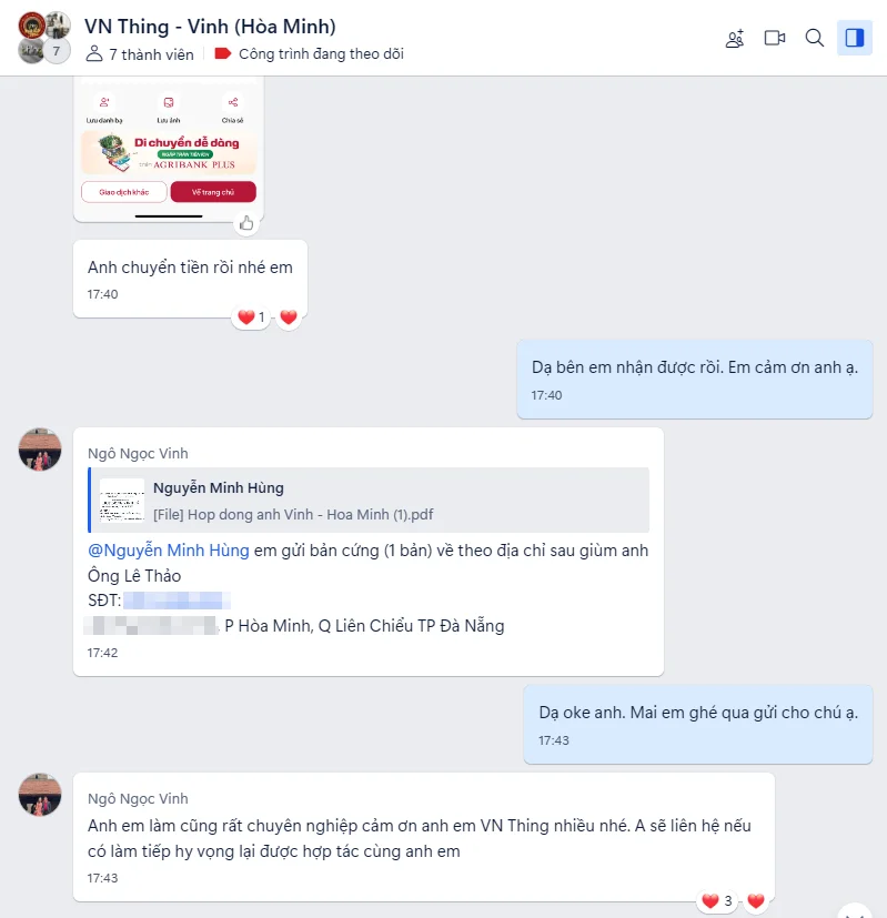 review bếp anh Vinh ở Hòa Minh, Liên Chiểu