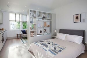 cải tạo phòng khách thành phòng ngủ đơn giản (4)