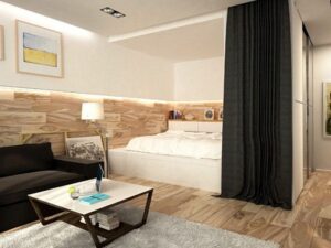 cải tạo phòng khách thành phòng ngủ đơn giản (6)
