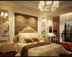 phòng ngủ màu nâu nhạt ấm áp (3)