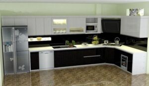 thiết kế tủ bếp góc chéo (3)