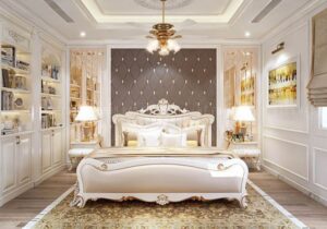thiết kế phòng ngủ màu nâu nhạt (4)
