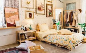ý tưởng decor phòng ngủ vintage (4)