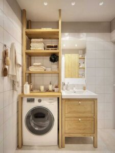 thiết kế phòng giặt đồ đẹp, tiện nghi (10)