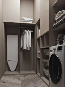 thiết kế phòng giặt đồ đẹp, tiện nghi (6)