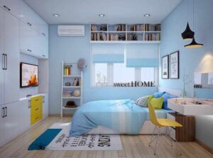 thiết kế phòng ngủ cho vợ chồng (1)