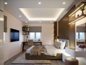ý tưởng thiết kế mẫu trần thạch cao phòng ngủ vợ chồng (6)
