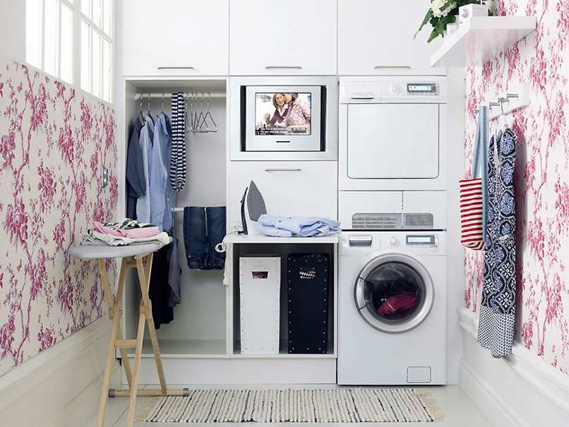 ý tưởng thiết kế phòng giặt đồ đẹp (2)