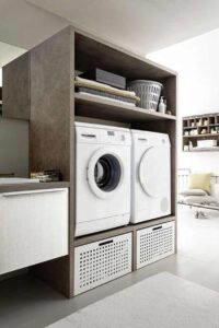 ý tưởng thiết kế phòng giặt đồ đẹp, tiện nghi (10)