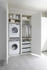 ý tưởng thiết kế phòng giặt đồ đẹp, tiện nghi (2)