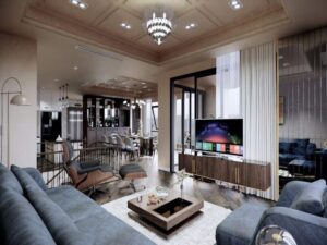 ý tưởng thiết kế vách tivi phòng khách (1)