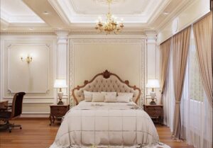 thiết kế phòng ngủ phong cách châu Âu (1)