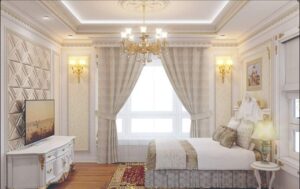 thiết kế phòng ngủ phong cách châu Âu (4)