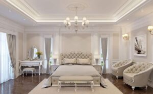 thiết kế phòng ngủ phong cách châu Âu (5)