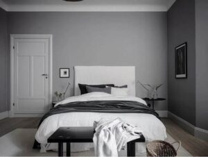 phòng ngủ tông xám trắng đẹp (5)