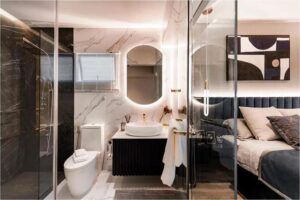 thiết kế phòng ngủ 30m2 có toilet (4)