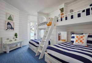 thiết kế phòng ngủ chung cho bố mẹ và con (13)