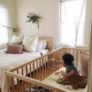 thiết kế phòng ngủ chung cho bố mẹ và con (9)