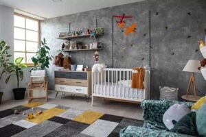 thiết kế phòng ngủ chung cho bố mẹ và con đẹp (4)