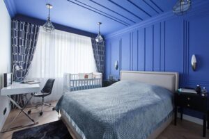 thiết kế phòng ngủ chung cho bố mẹ và con khoa học (8)