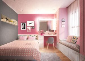 thiết kế phòng ngủ đẹp cho bé gái 18 tuổi (2)