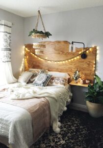 trang trí phòng ngủ bằng đèn led dây (2)