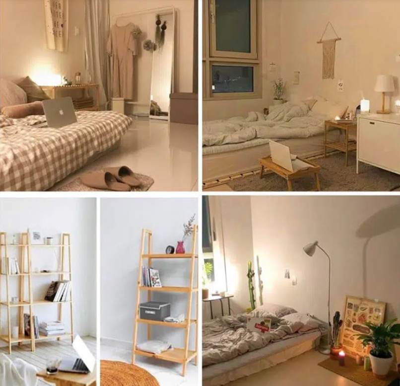 trang trí phòng ngủ nhỏ bình dân, giá rẻ (6)
